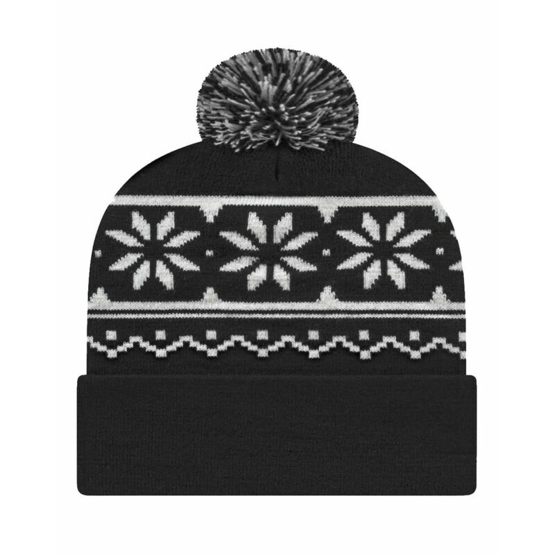 USA-Made Snowflake Beanie Thumbnail