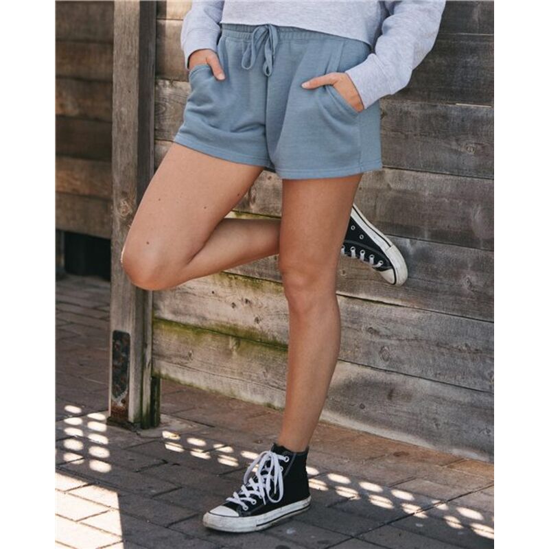 Women’s Lightweight California Wave Wash Fleece Shorts Thumbnail