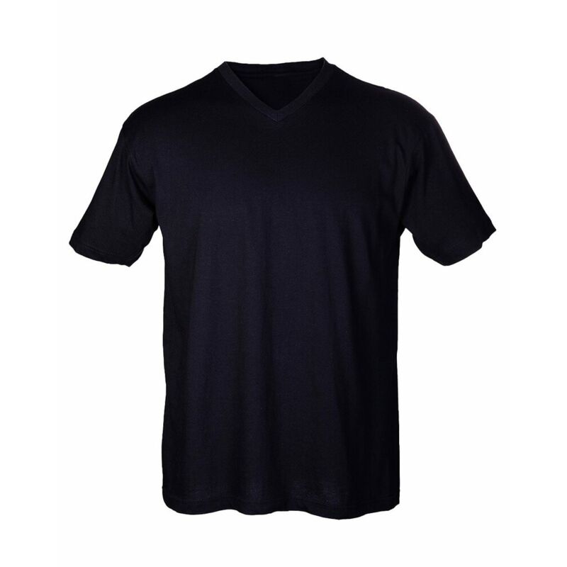 Men's Fine Jersey V-Neck T-Shirt Thumbnail