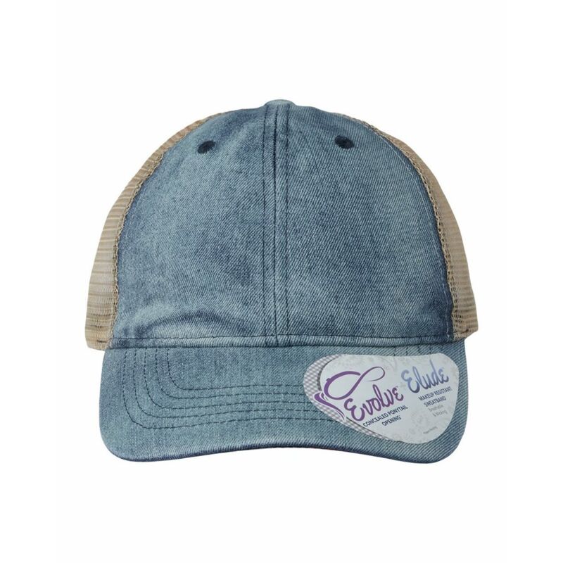 Women's Denim Mesh-Back Cap Thumbnail