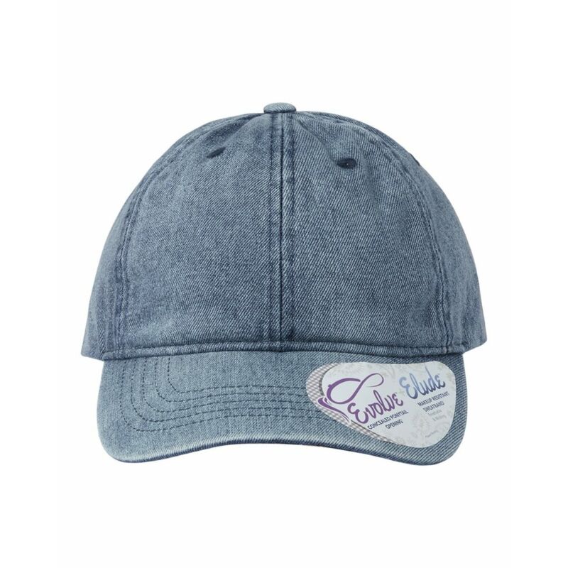Women's Denim Cap Thumbnail