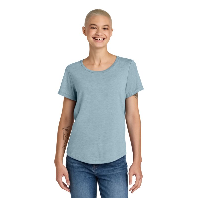 Women's Relaxed Tri Blend Scoop Neck Tee Thumbnail