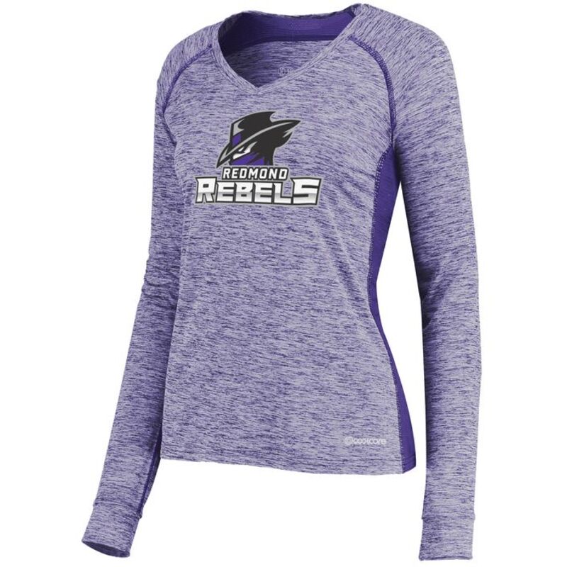 Ladies Electrify Long Sleeve Tee Powered by Coolcore(r) Thumbnail