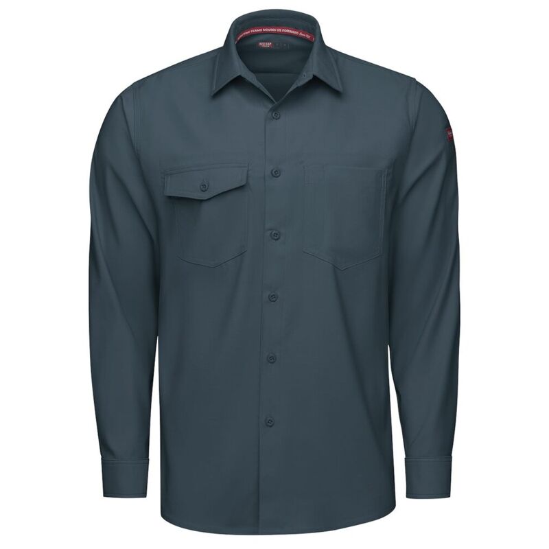 Men's Tall Cooling Long Sleeve Work Shirt Thumbnail