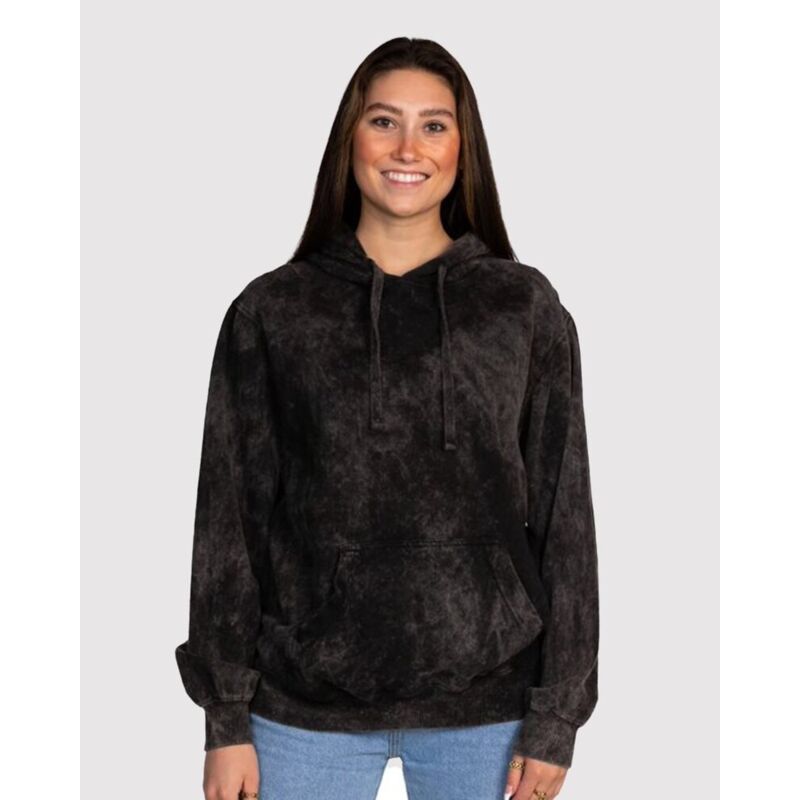 Premium Fleece Mineral Wash Hooded Sweatshirt Thumbnail