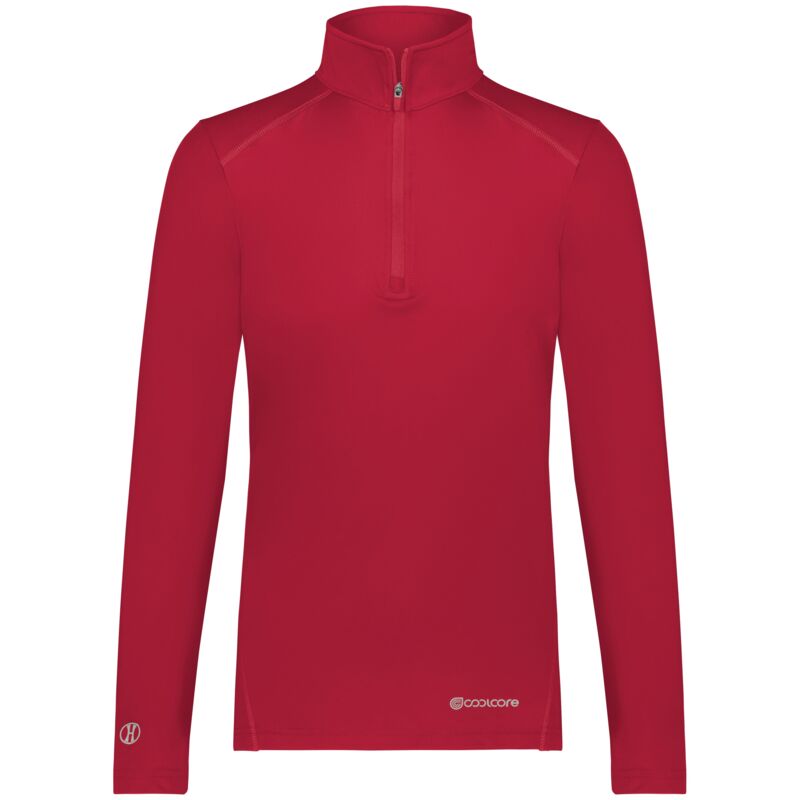 Ladies 1/4 Zip Pullover Powered by Coolcore(r) Thumbnail