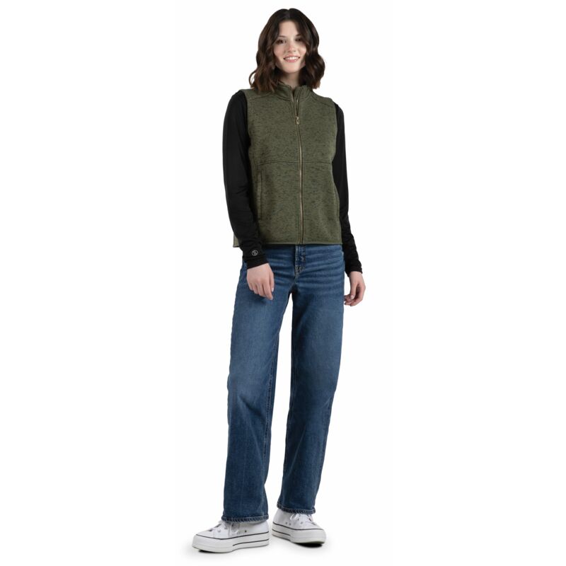 Ladies Alpine Sweater Fleece Vest Thumbnail