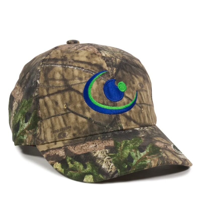 Logoed Mossy Oak Visor Thumbnail
