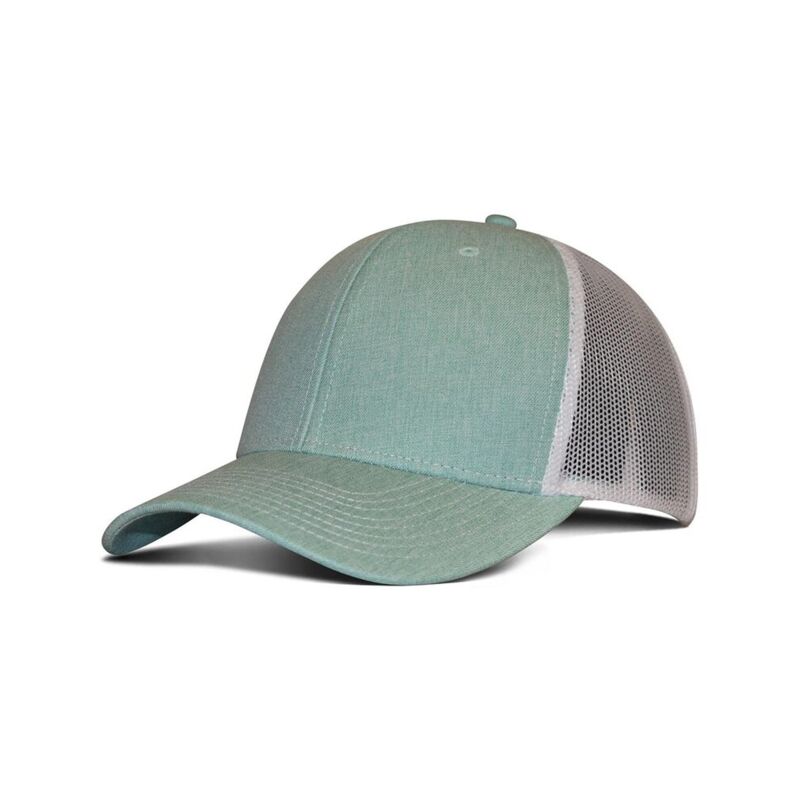 Heathered Cotton Polyester Trucker Cap Thumbnail
