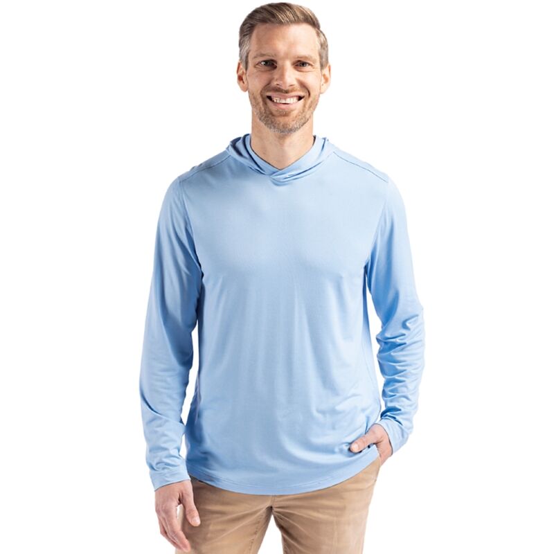 Cutter & Buck Coastline Epic Comfort Eco Recycled Mens Hooded Shirt Thumbnail