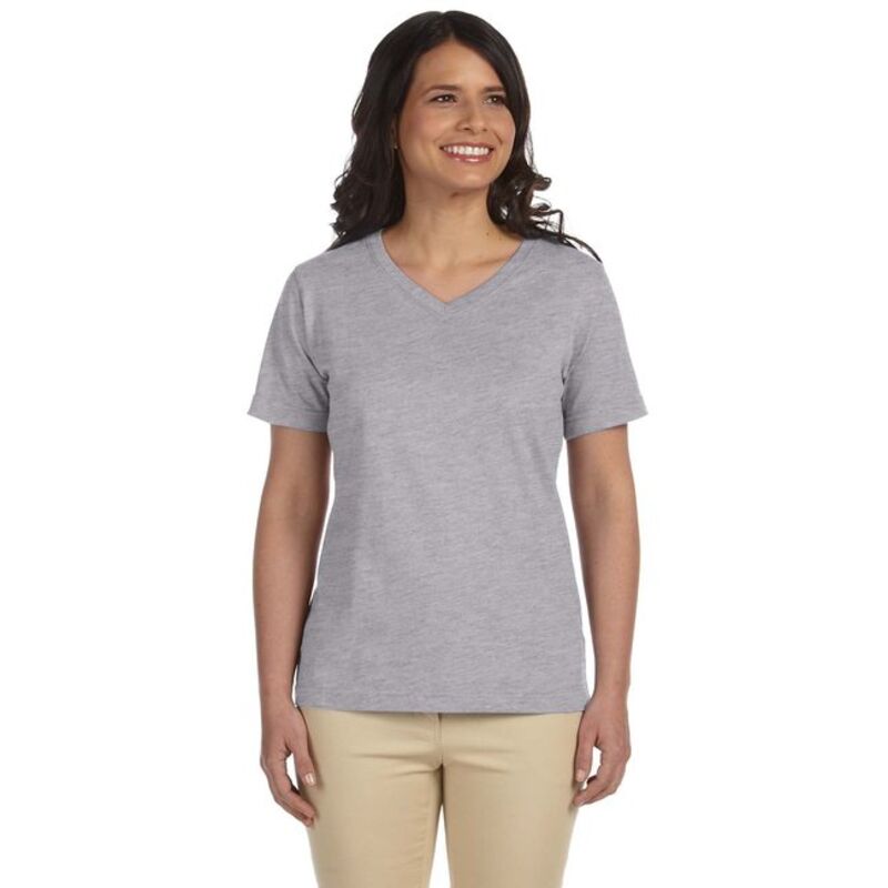 Ladies' Premium Jersey V-Neck T-Shirt Thumbnail