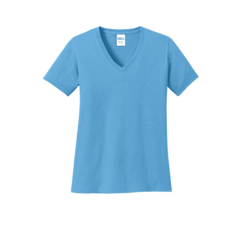 Women's Core Cotton V Neck Tee Thumbnail