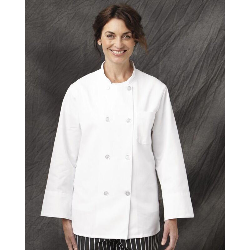 Eight Pearl Button Chef Coat Thumbnail