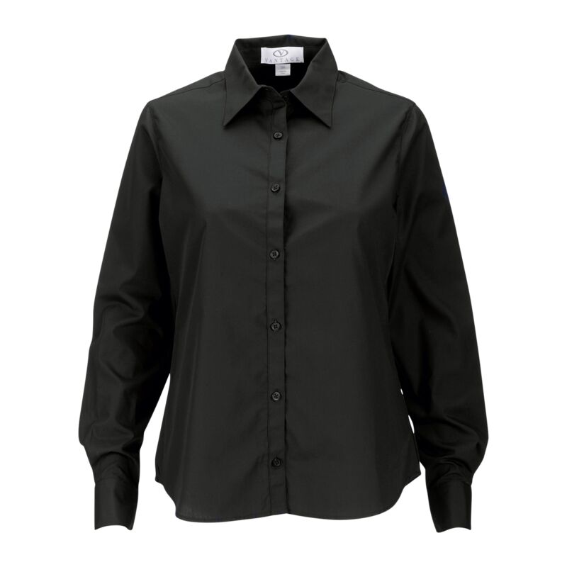 Women's Blended Poplin Shirt Thumbnail