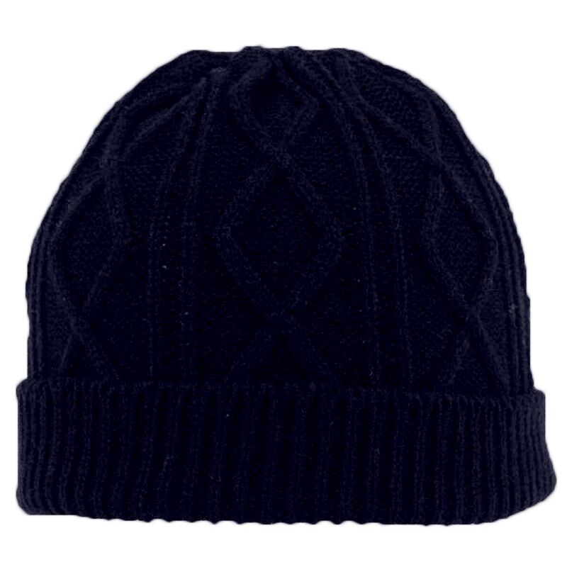 OTTO CAP 12" Cable Knit Beanie w/ Rib Knit Cuff Thumbnail