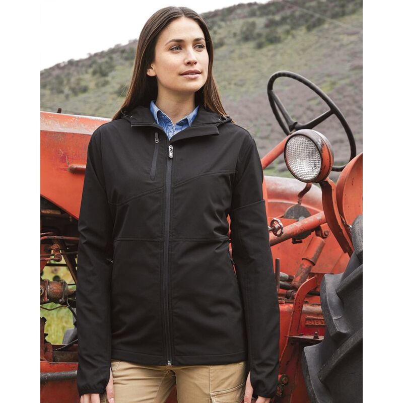Women's Ascent Soft Shell Hooded Jacket Thumbnail