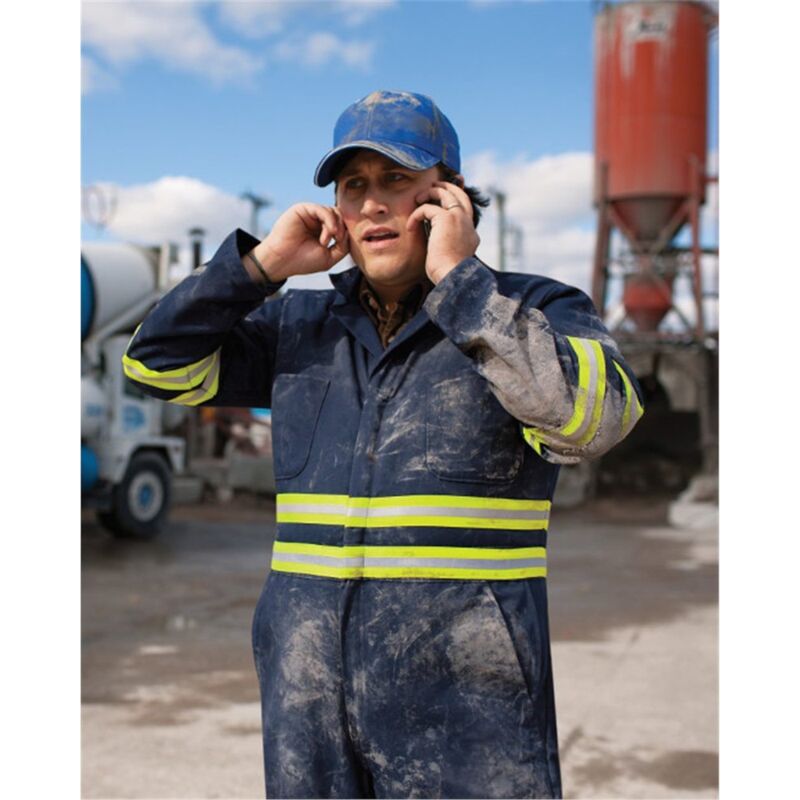 Enhanced Visibility Action Back Coverall Thumbnail