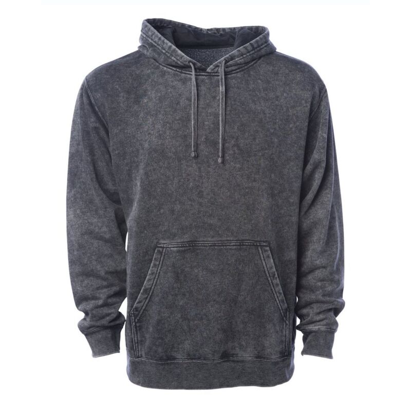 Unisex Midweight Mineral Wash Hooded Sweatshirt Thumbnail