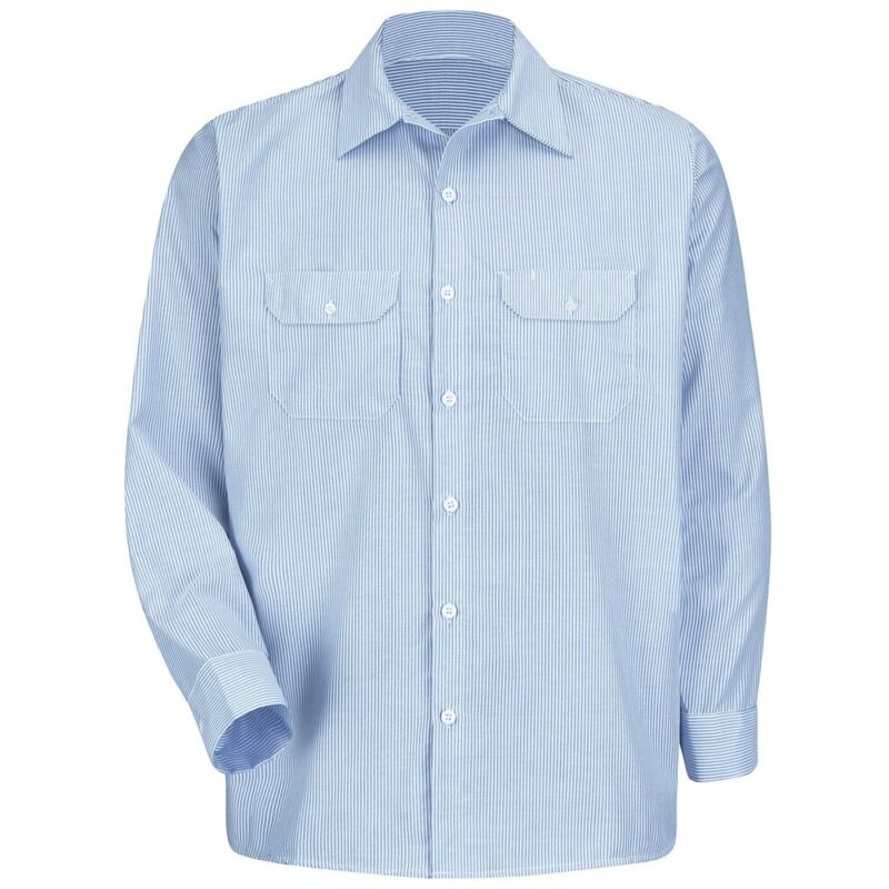 Deluxe Long Sleeve Uniform Shirt - Tall Sizes Thumbnail