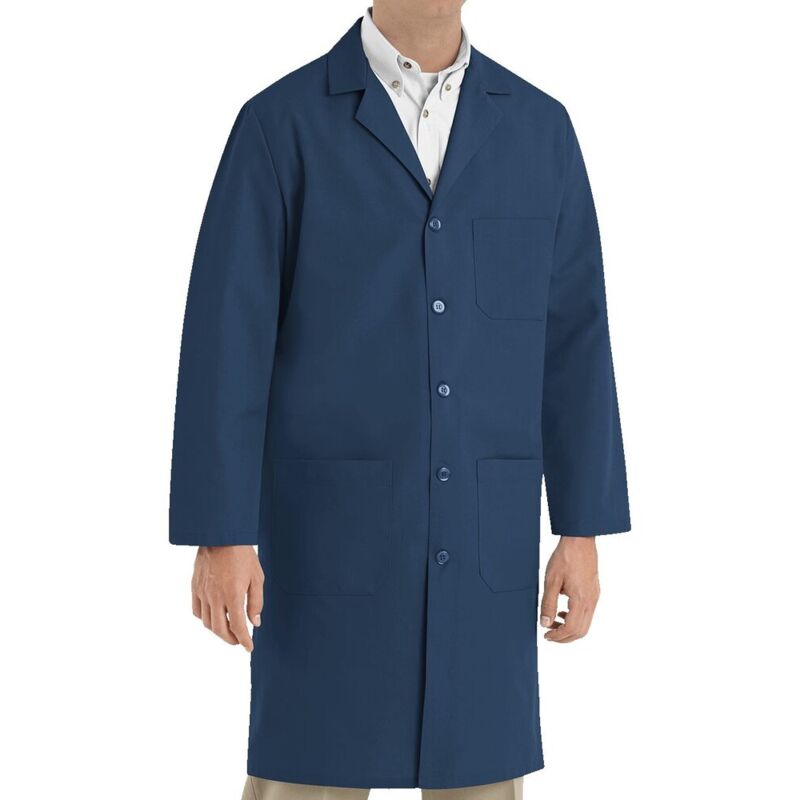 Unisex Tall Button Front Lab Coat Thumbnail